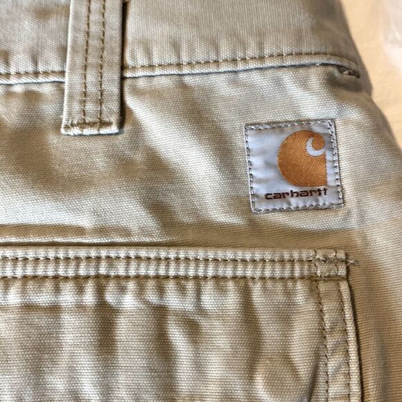 Men's Carhartt Tan Shorts - Picture 7 of 7